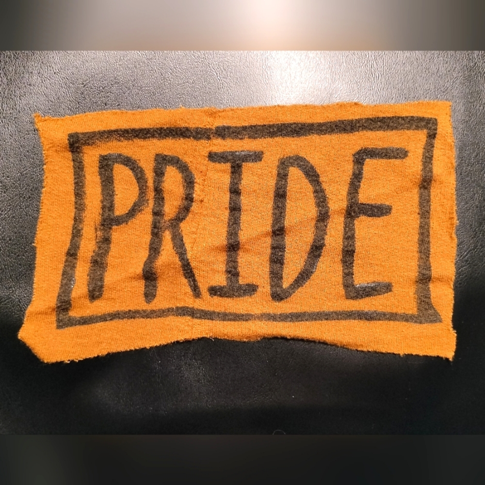 Orange PRIDE Patch